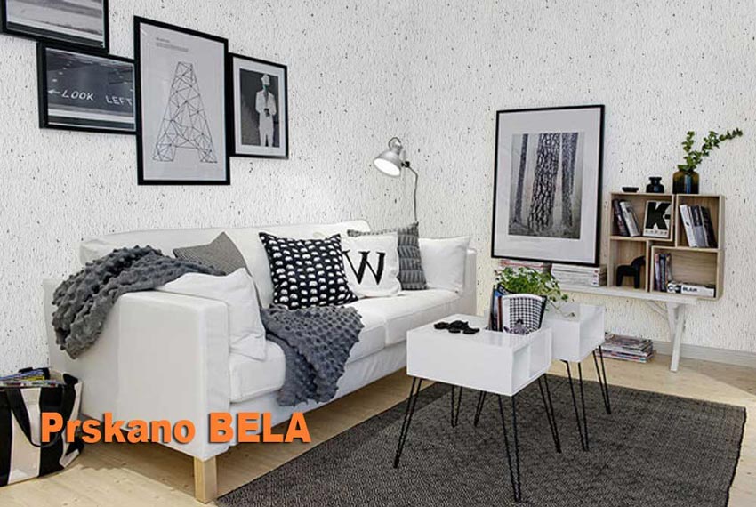 DEKOzid Prskano Bela slika 1